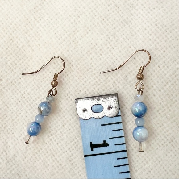 Vintage beaded necklace & earrings set - Picture 7 of 7